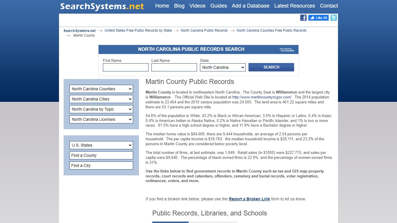 Martin County Criminal and Public Records